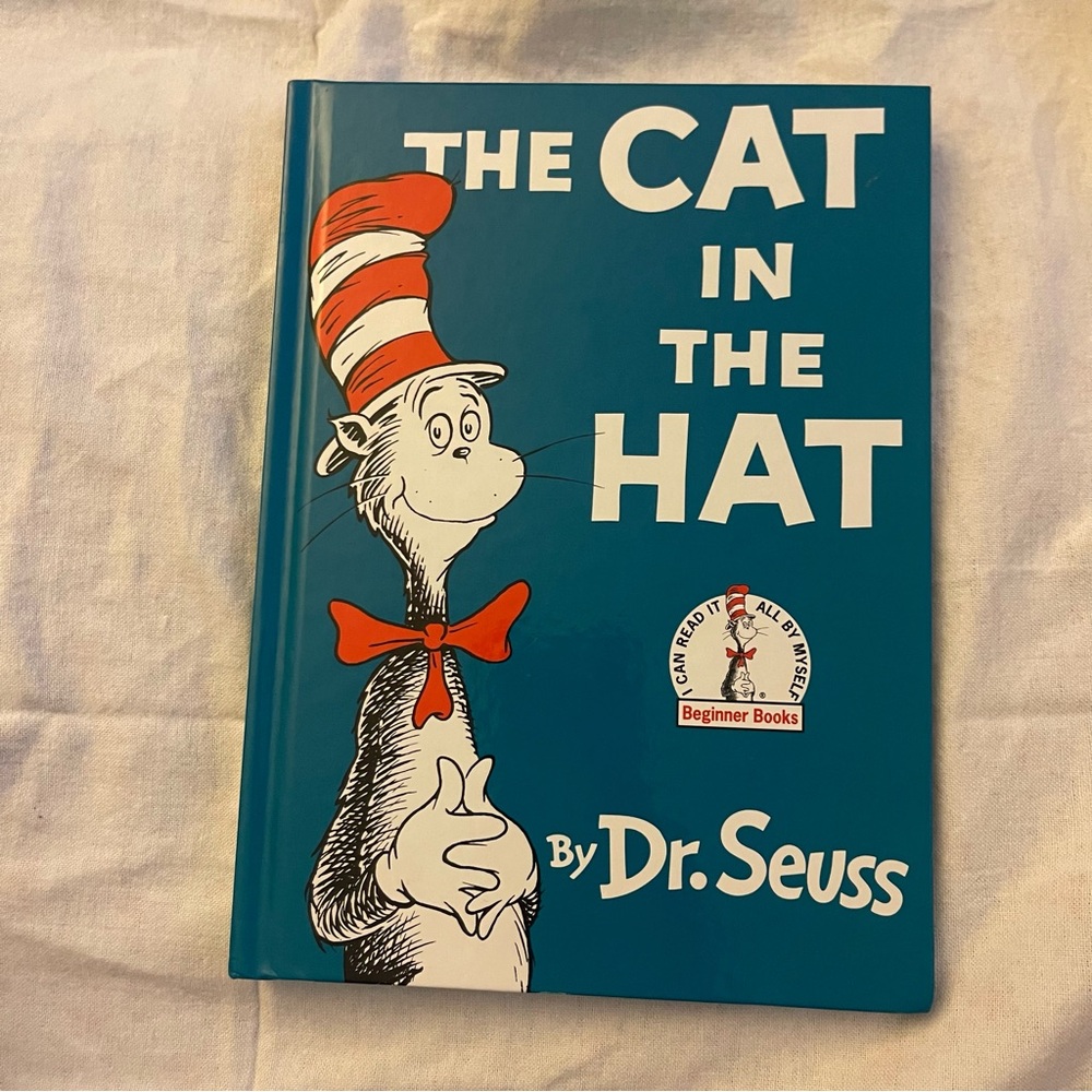 Dr. Seuss 'The Cat in the Hat' - Blue and Red Cover